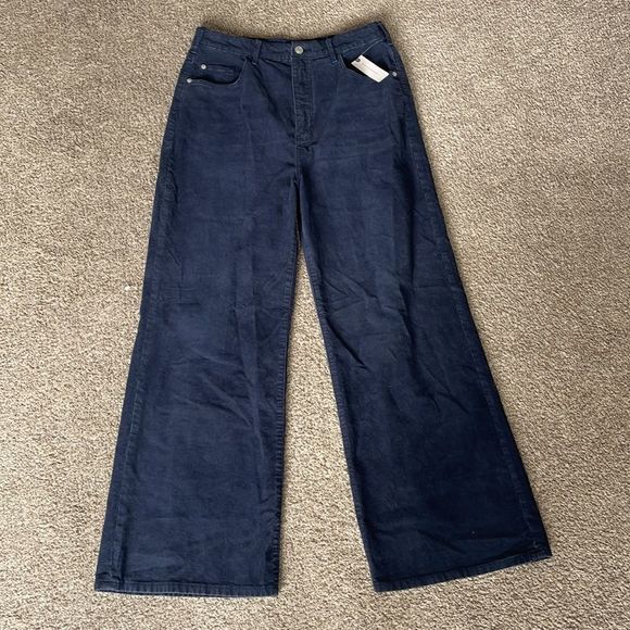 Anthropologie | Pilcro The Annie Wide-Leg Cord Jeans - Picture 3 of 10